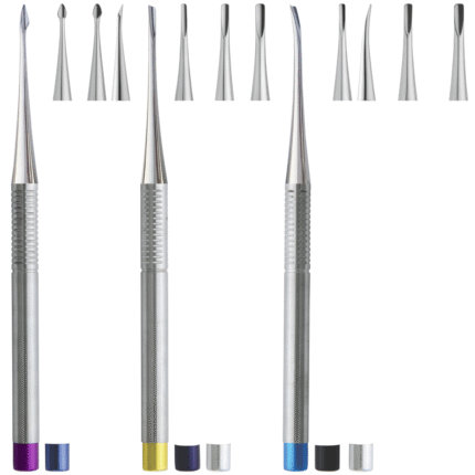 Luxivators straight atraumatic luxation of the tooth