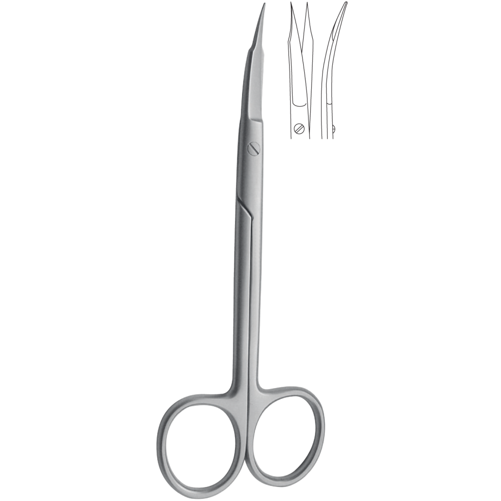 L4-067 Goldman-Fox 130mm Saw Edge, curved - Image 1