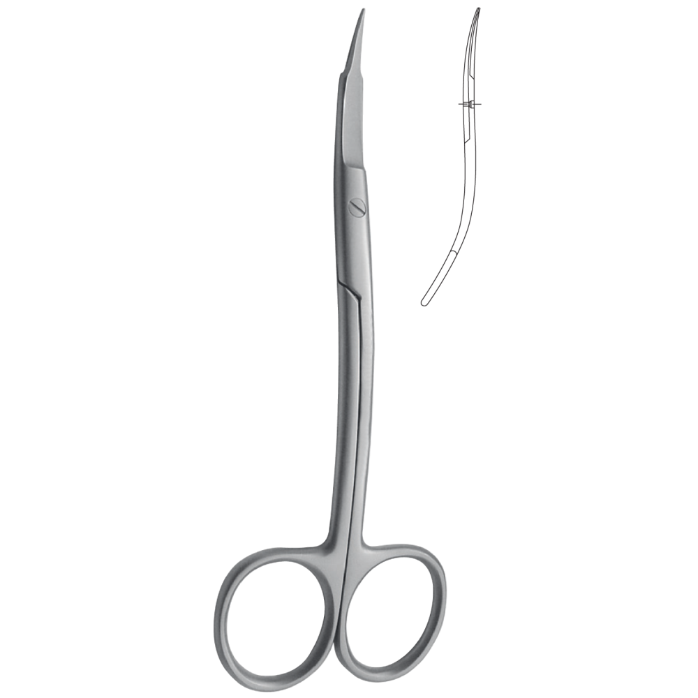 L4-068 Goldman-Fox 130mm Saw Edge, double curved - Image 1