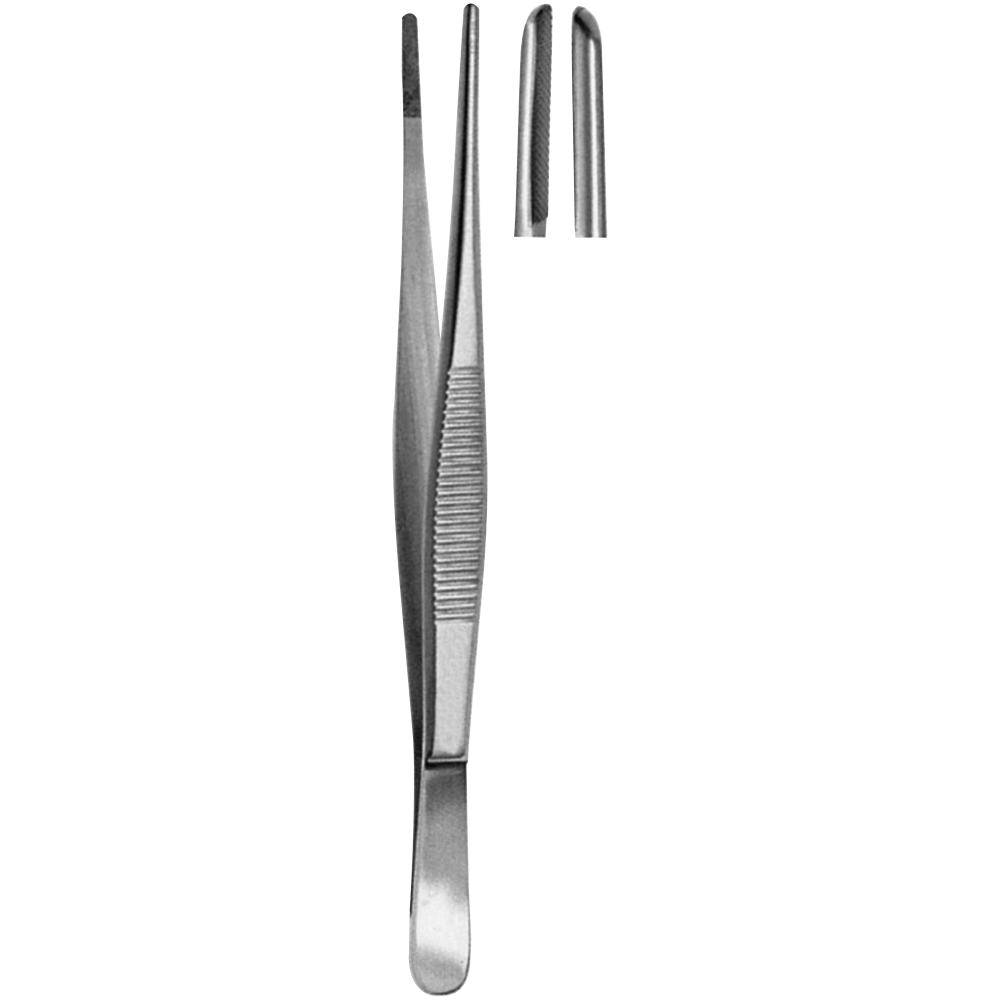 L6-152 TC Gripper Carbide Tipped Tissue Forcep - Image 1
