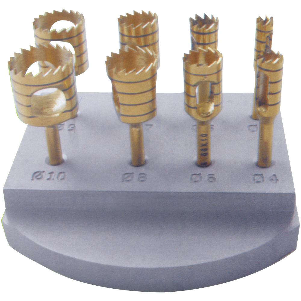 L6-248 Trephine Drill Set of Eight Pieces - Image 1
